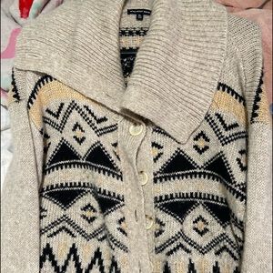 What We Wear Knit Button Up XL